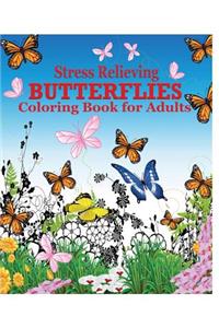 Butterflies Coloring Book for Adults