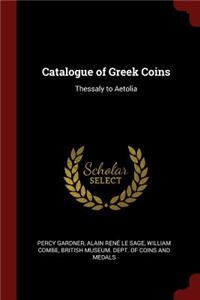Catalogue of Greek Coins