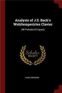 Analysis of J.S. Bach's Wohltemperirtes Clavier