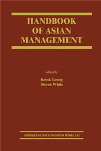 Handbook of Asian Management