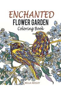 Enchanted Flower Garden Coloring Book
