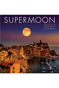 2021 Supermoon 16-Month Wall Calendar