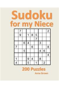 Sudoku for My Niece: 200 Puzzles
