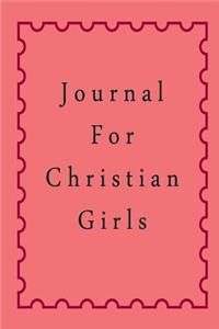 Journal For Christian Girls