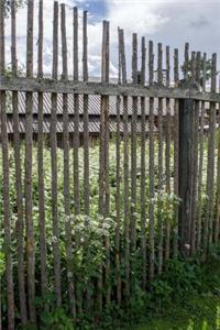 Rustic Wooden Fence Country Living Journal