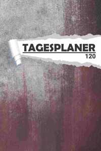 Tagesplaner Beton mit Rost