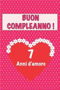 Buon compleanno 7 anni d'amore