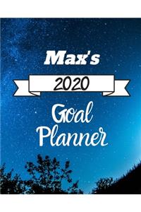 Max's 2020 Goal Planner
