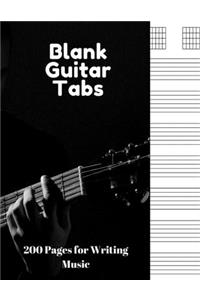 Blank Guitar Tabs