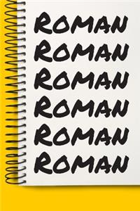Name Roman A beautiful personalized