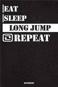 Eat Sleep Long Jump Notebook