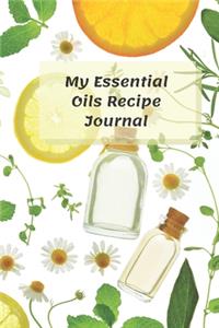 My Essential Oils Recipe Journal
