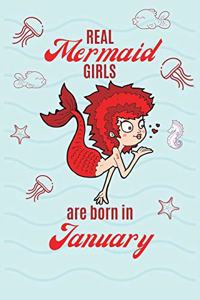Real Mermaid Girls Are Born In January