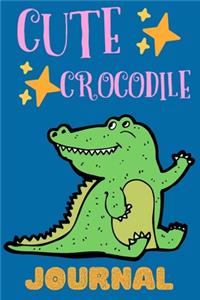 Cute Crocodile Journal