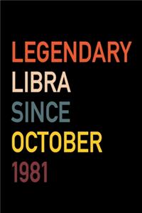 Legendary Libra Since October 1981