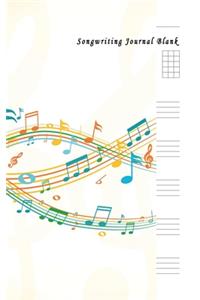 Songwriting Journal Blank