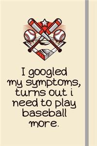 I googled my symptoms, turns out i need to play baseball more.