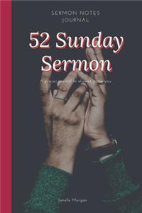 52 Sunday Sermon