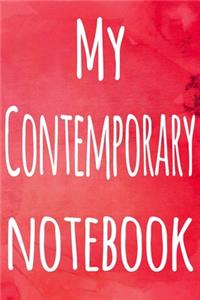 My Contemporary Notebook