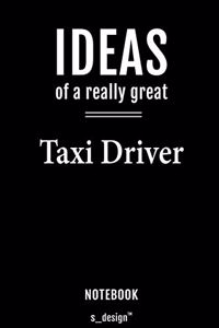 Notebook for Taxi Drivers / Taxi Driver