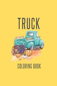 Truck Coloring Book