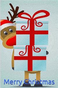 Christmas Notebook, Memory Book to Write or Draw, (Xmas), 6x9, 50 Beautiful Pages