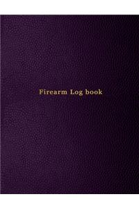 Firearm Log Book