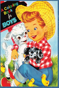 A Coloring Book for Boys
