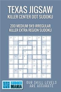 Texas Jigsaw Killer Center Dot Sudoku