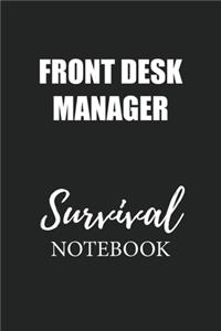 Front Desk Manager Survival Notebook