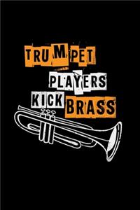 Trumpet players kick brass
