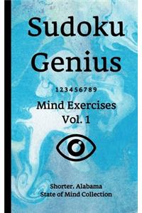 Sudoku Genius Mind Exercises Volume 1