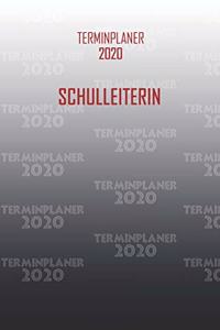 Terminplaner 2020 Schulleiterin