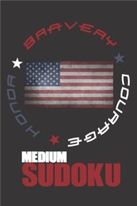 Bravery, Courage, Honor Sudoku