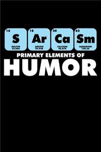 Sarcasm Primary Elements of Humor