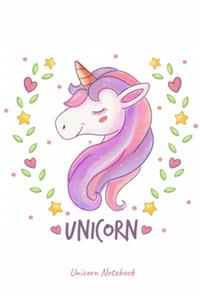 Unicorn Notebook: Unicorn Notebook for girls kawaii Unicorn