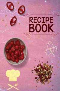 Recipe Book. Create Your Own Collected Recipes. Blank Recipe Book to Write in, Document all Your Special Recipes and Notes for Your Favorite. Collect the Recipes You Love in Your Own Recipe Book.