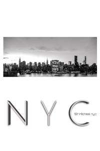NYC iconic Manhattan skyline creative blank journal notebook $ir Michael designer edition