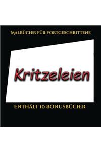 Malbücher für Fortgeschrittene (Kritzeleien)