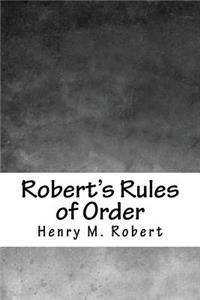 Robert's Rules of Order