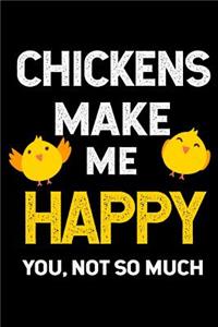 Chickens Make Me Happy You, Not So Much