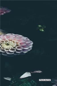 Floral Journal - Blossom Petal Floral - (Unruled)