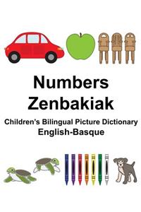 English-Basque Numbers/Zenbakiak Children's Bilingual Picture Dictionary