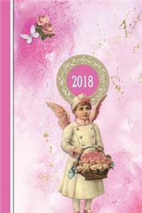 2018 Diary Pink Angel Girl