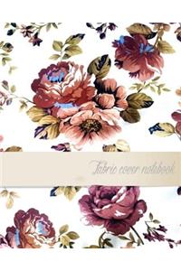 Fabric cover notebook