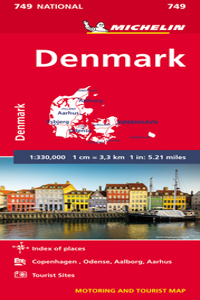 Michelin Denmark Map # 749