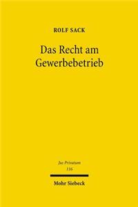 Das Recht am Gewerbebetrieb