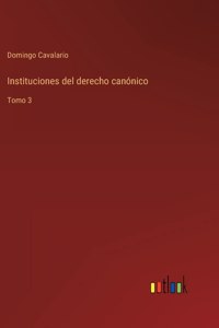 Instituciones del derecho canónico