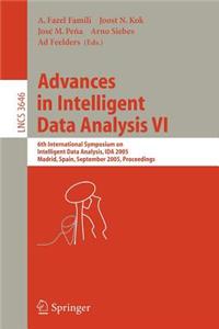 Advances in Intelligent Data Analysis VI