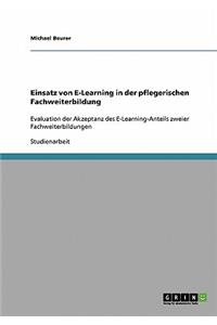 Einsatz von E-Learning in der pflegerischen Fachweiterbildung